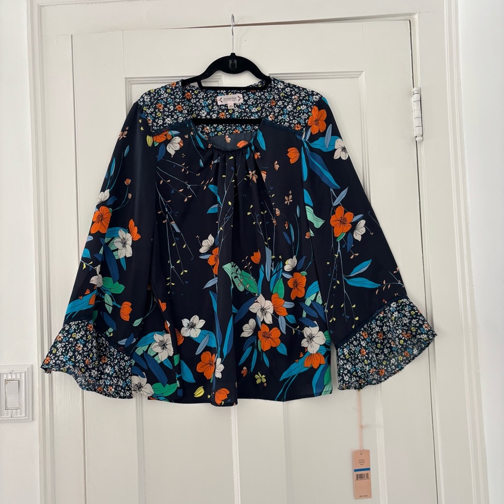 NWT Floral Top Nanette Lepore